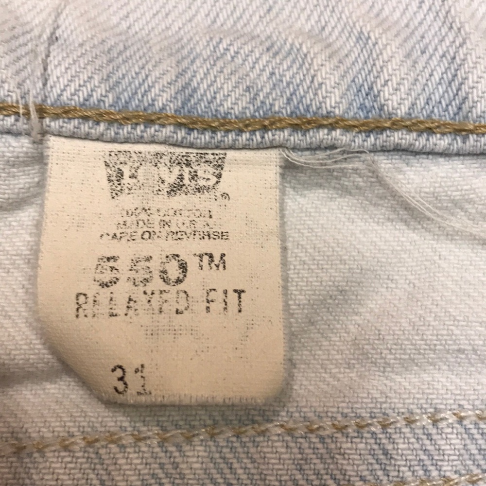 Vintage Levi shorts orange tag - Picture 13 of 13